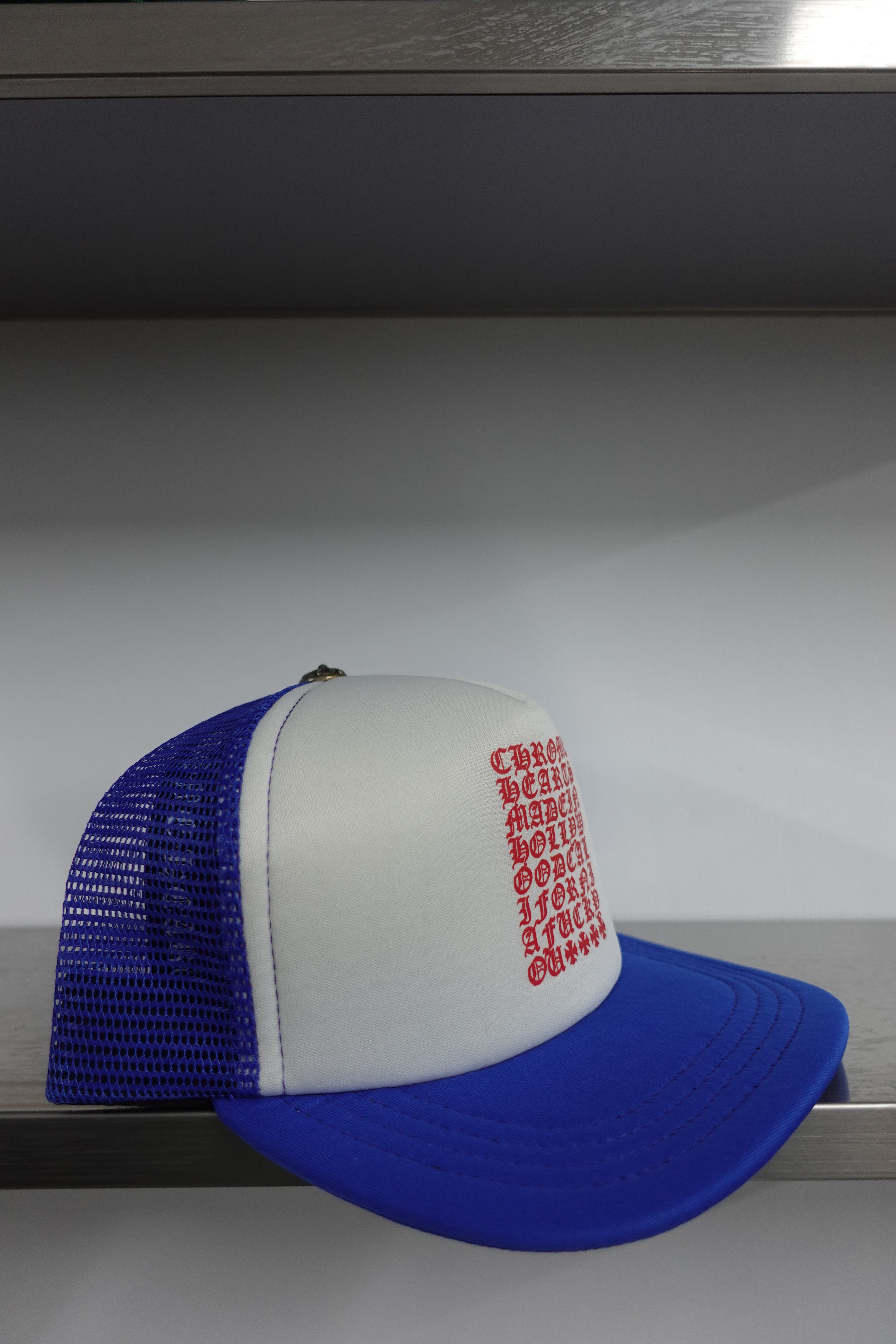EYE CHART TRUCKER BLUE/WHITE
