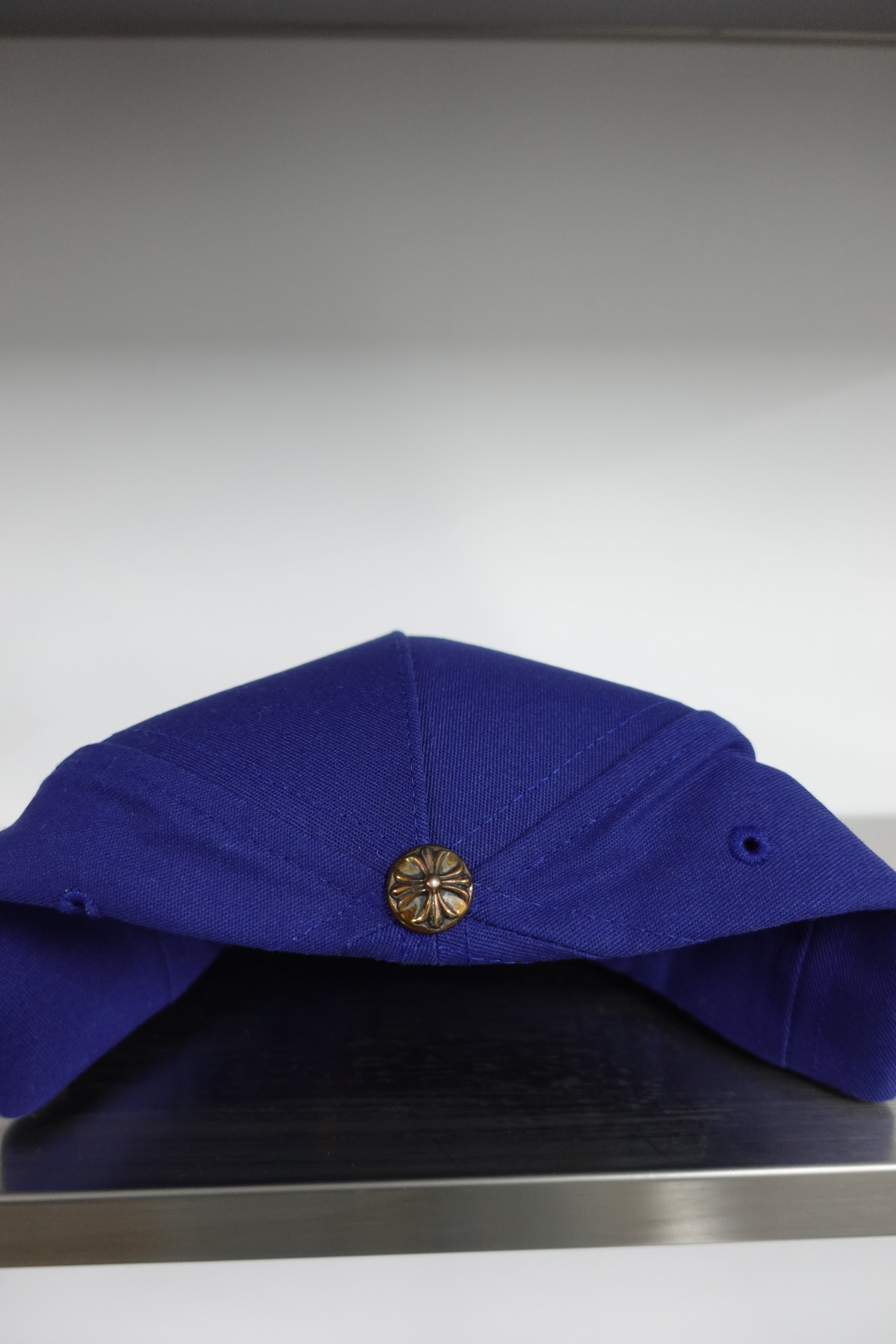 LETTER HAT BLUE/ORANGE