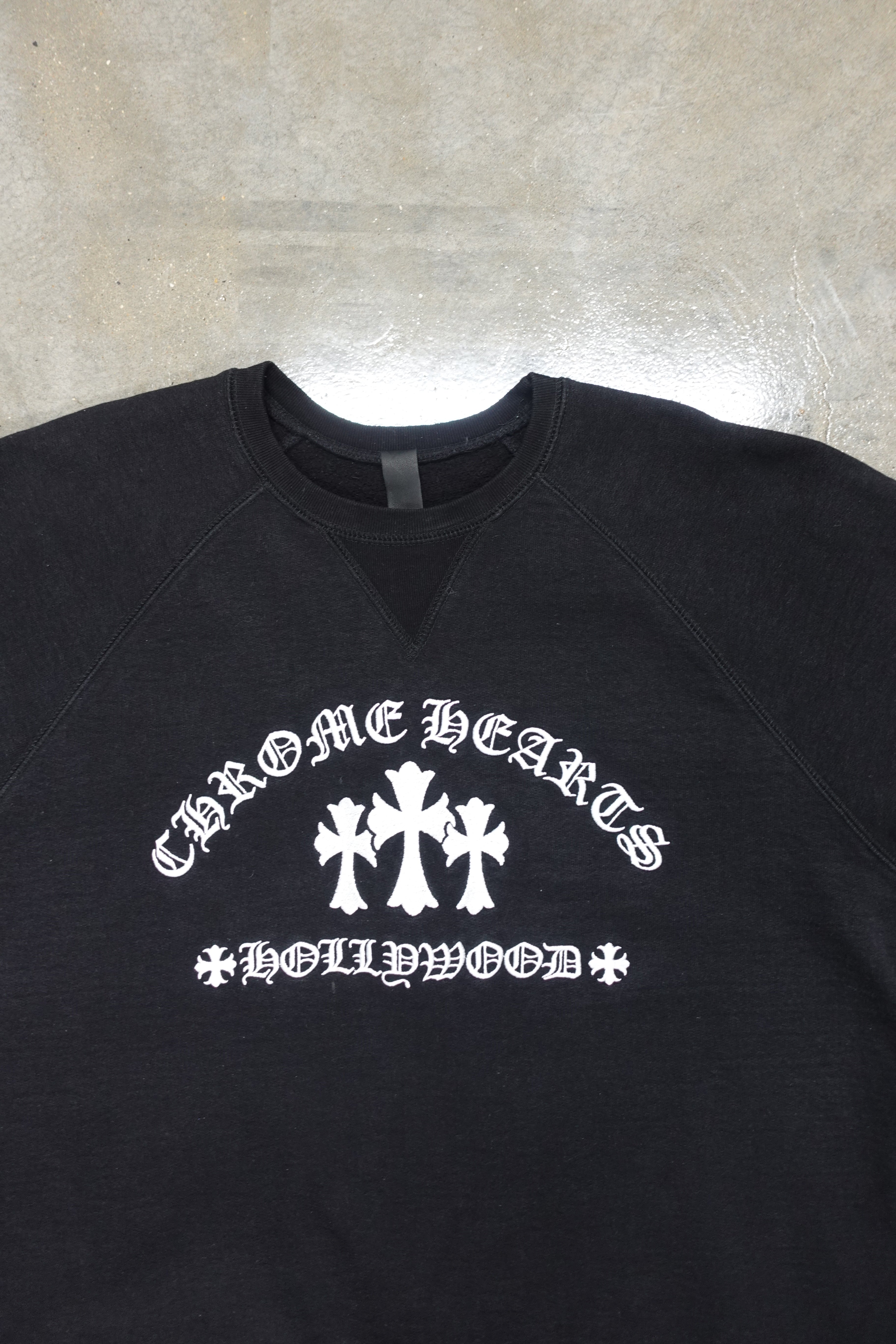 HOLLYWOOD TRIPLE CROSS JUMPER BLACK