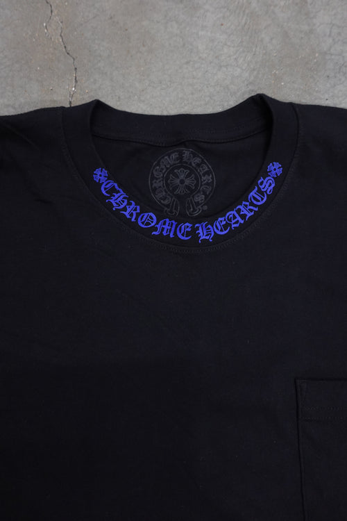 1988 LONG SLEEVE T SHIRT BLACK/BLUE