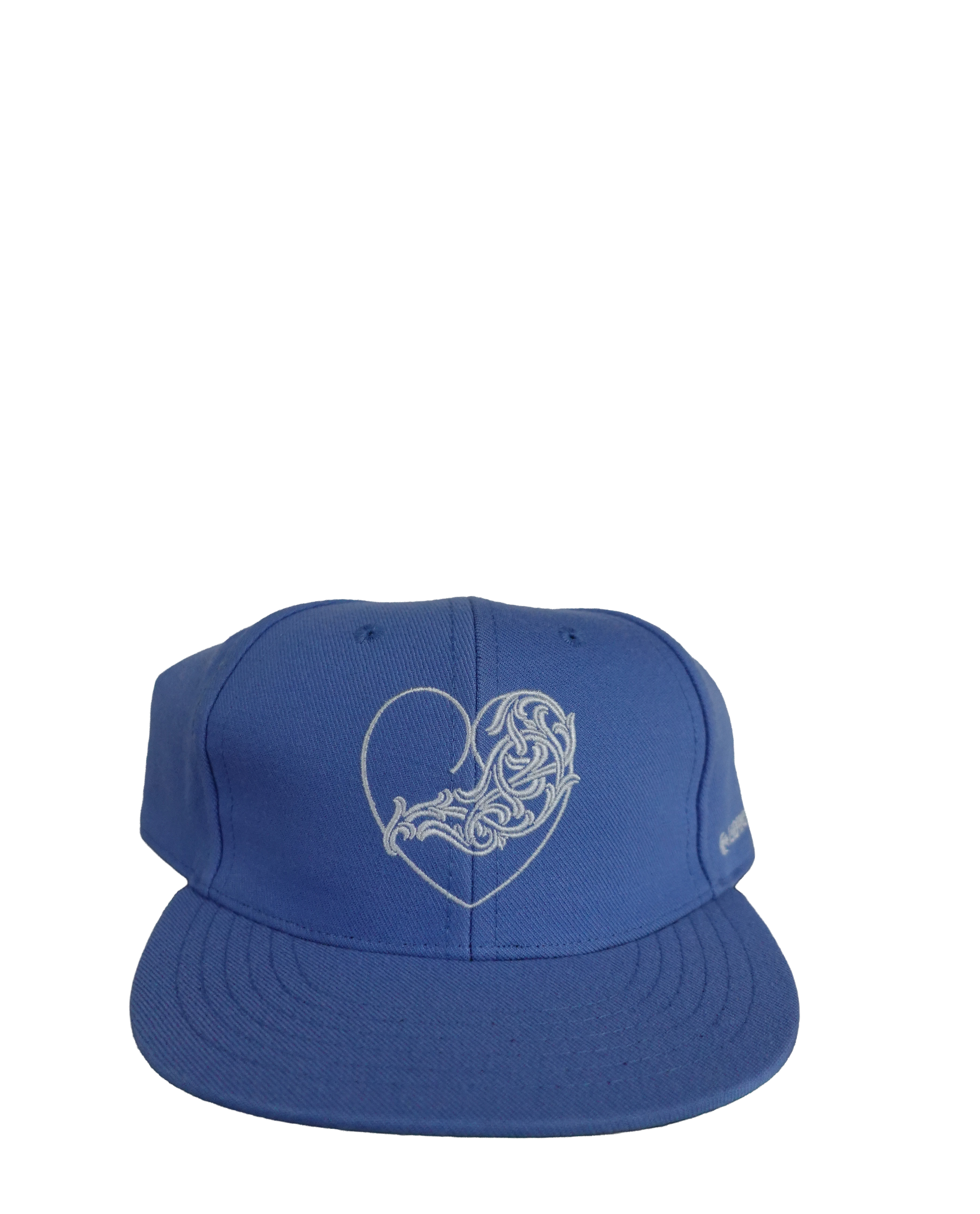 VINE HEART FITTED HAT BLUE