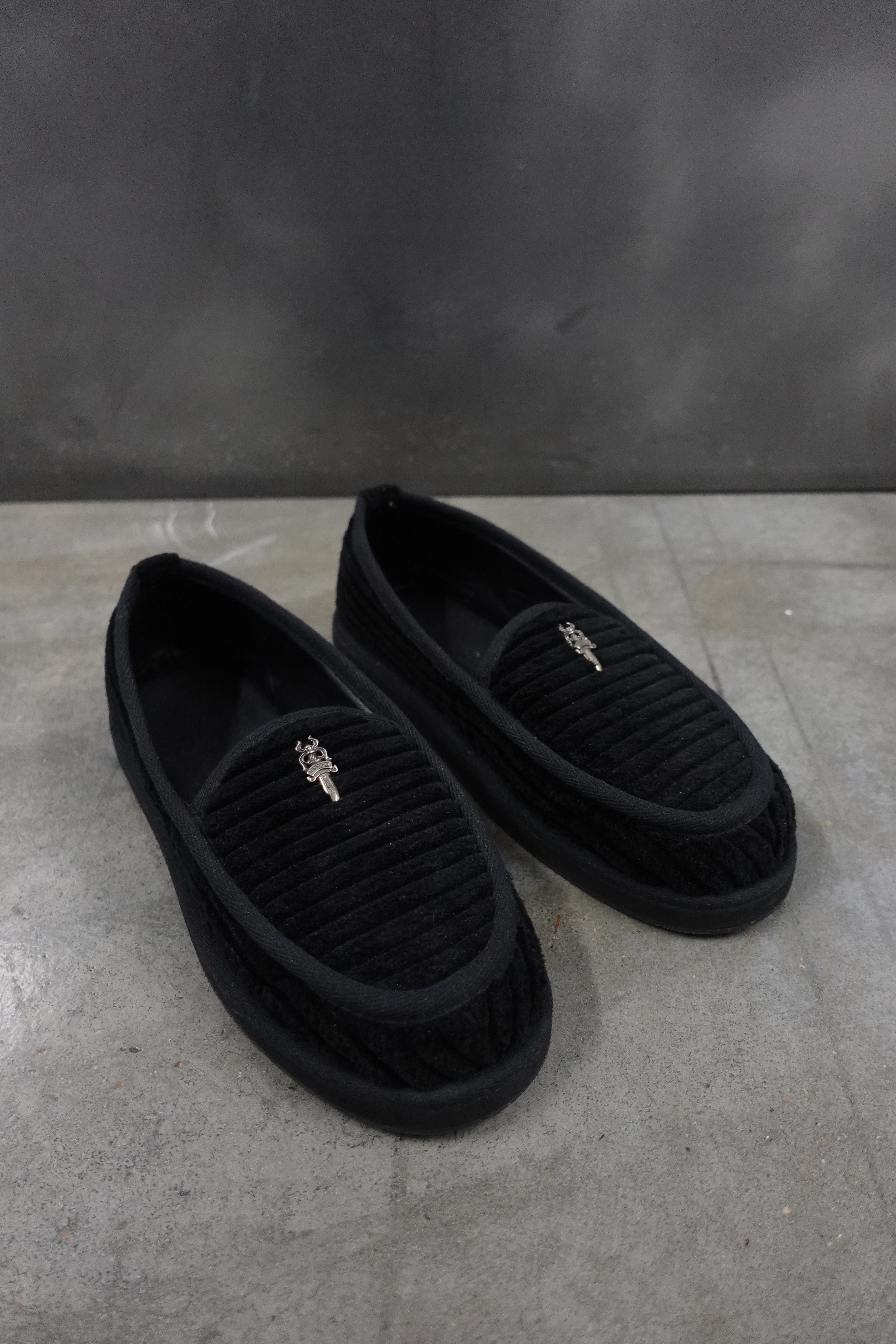 DAGGER SLIPPERS BLACK