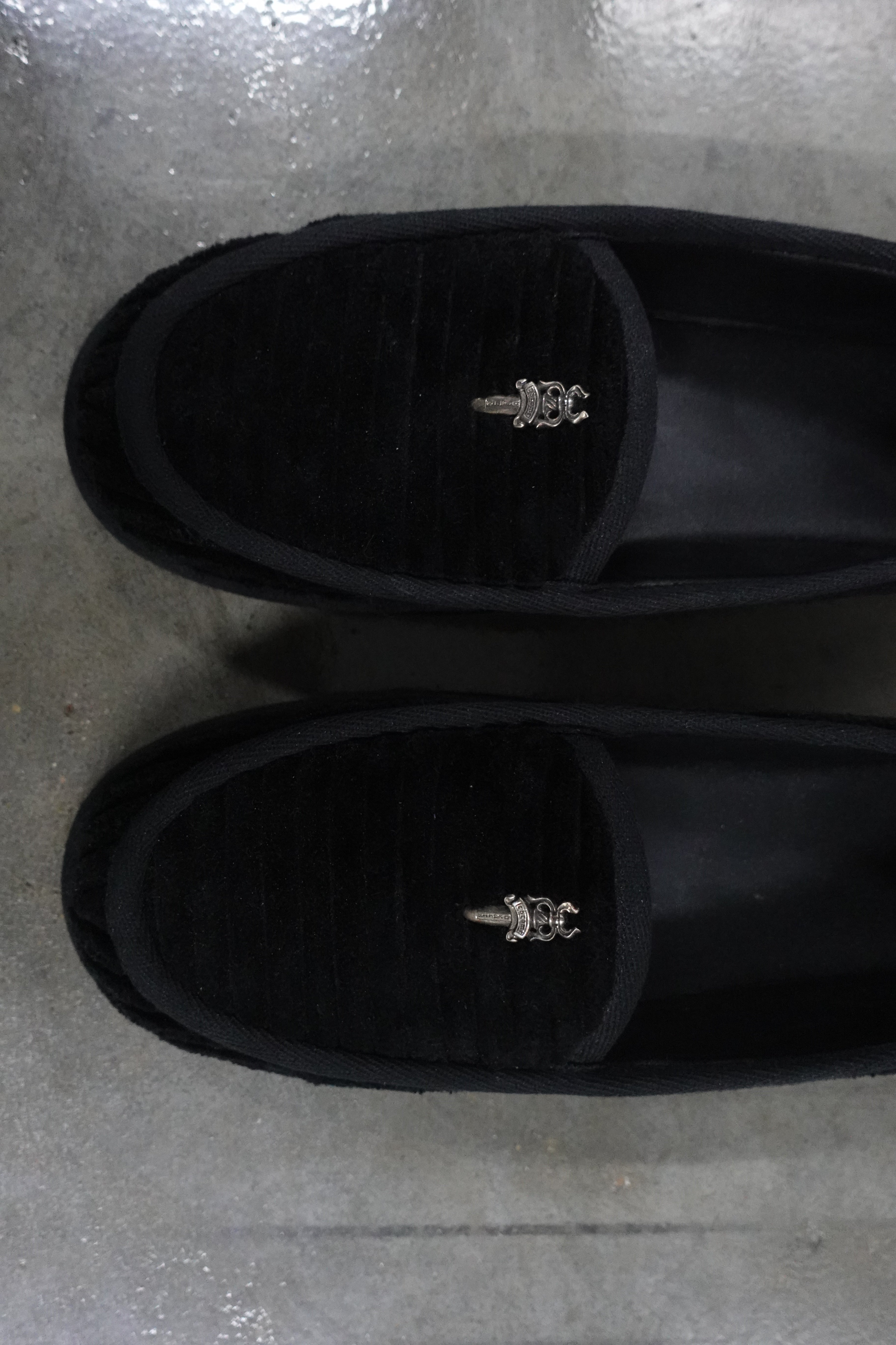 DAGGER SLIPPERS BLACK