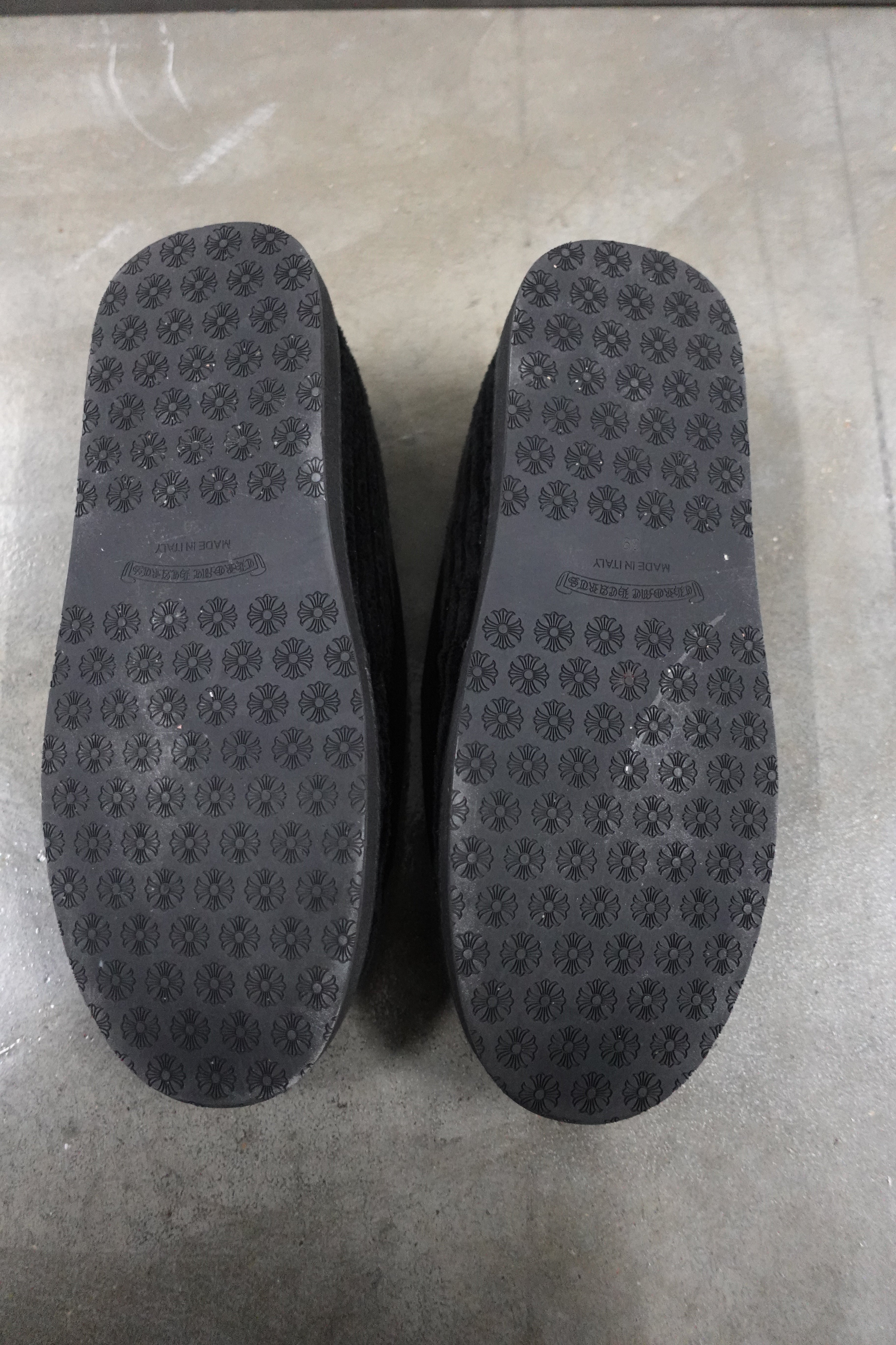 DAGGER SLIPPERS BLACK