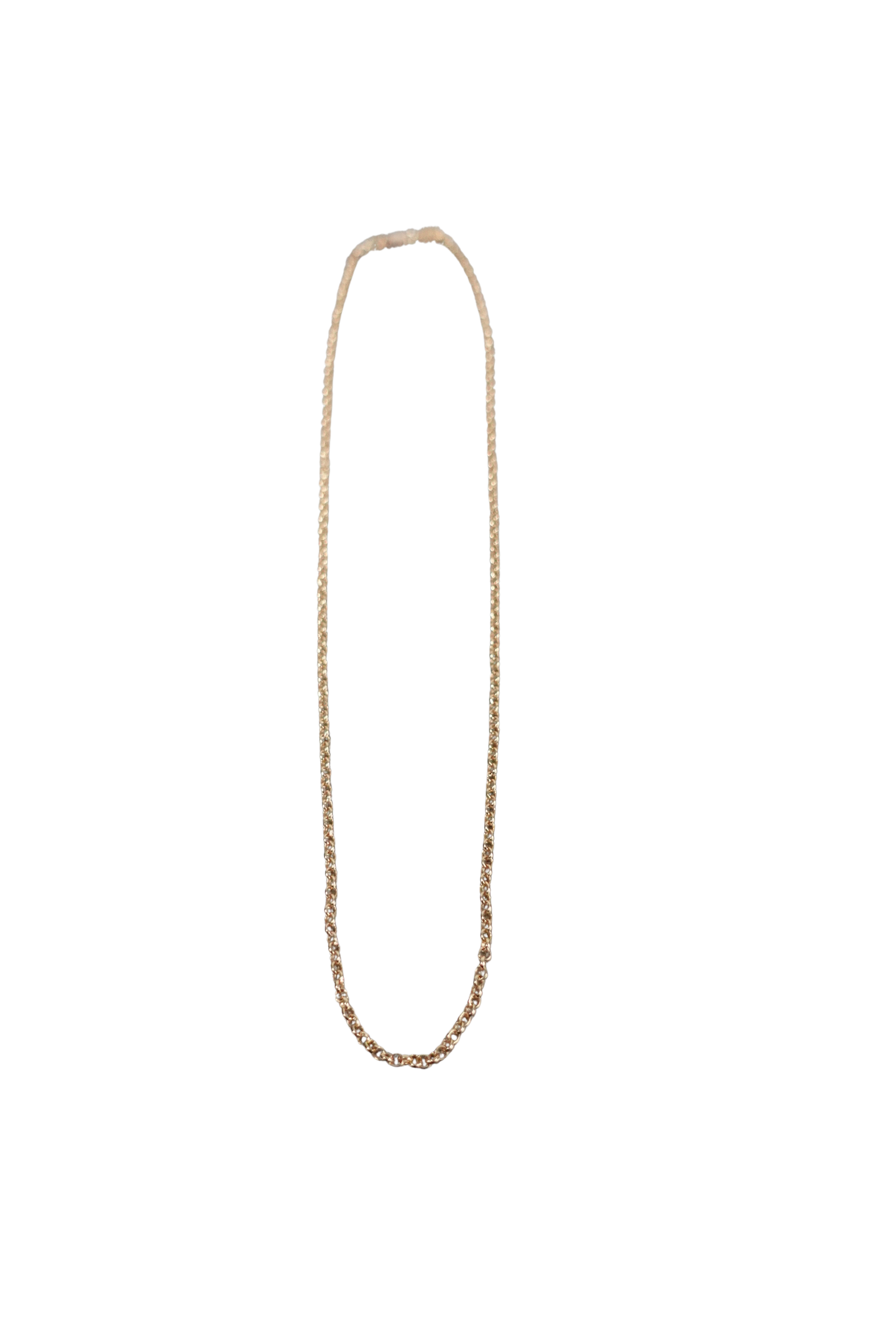 22K GOLD ROLL CHAIN