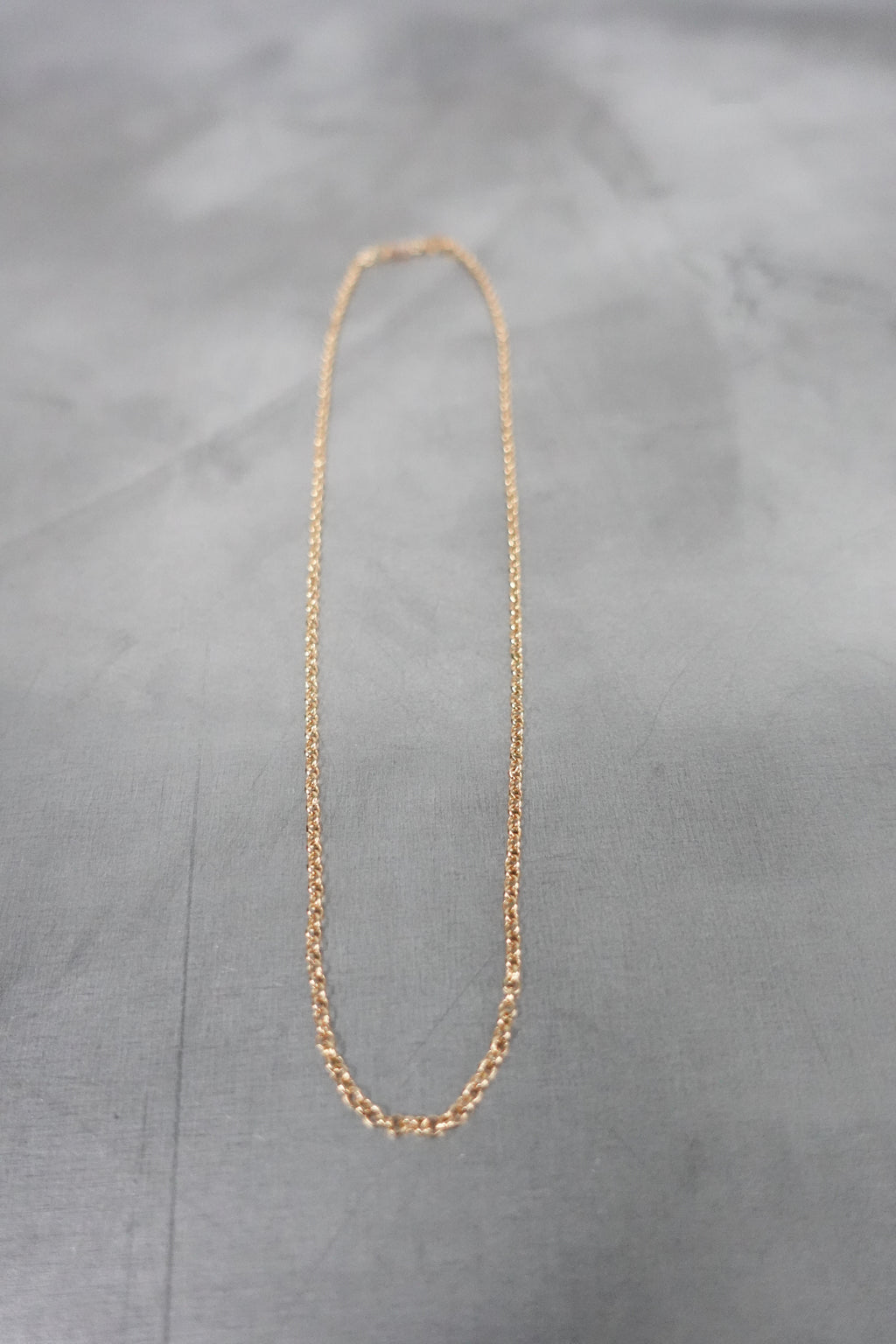 22K GOLD ROLL CHAIN