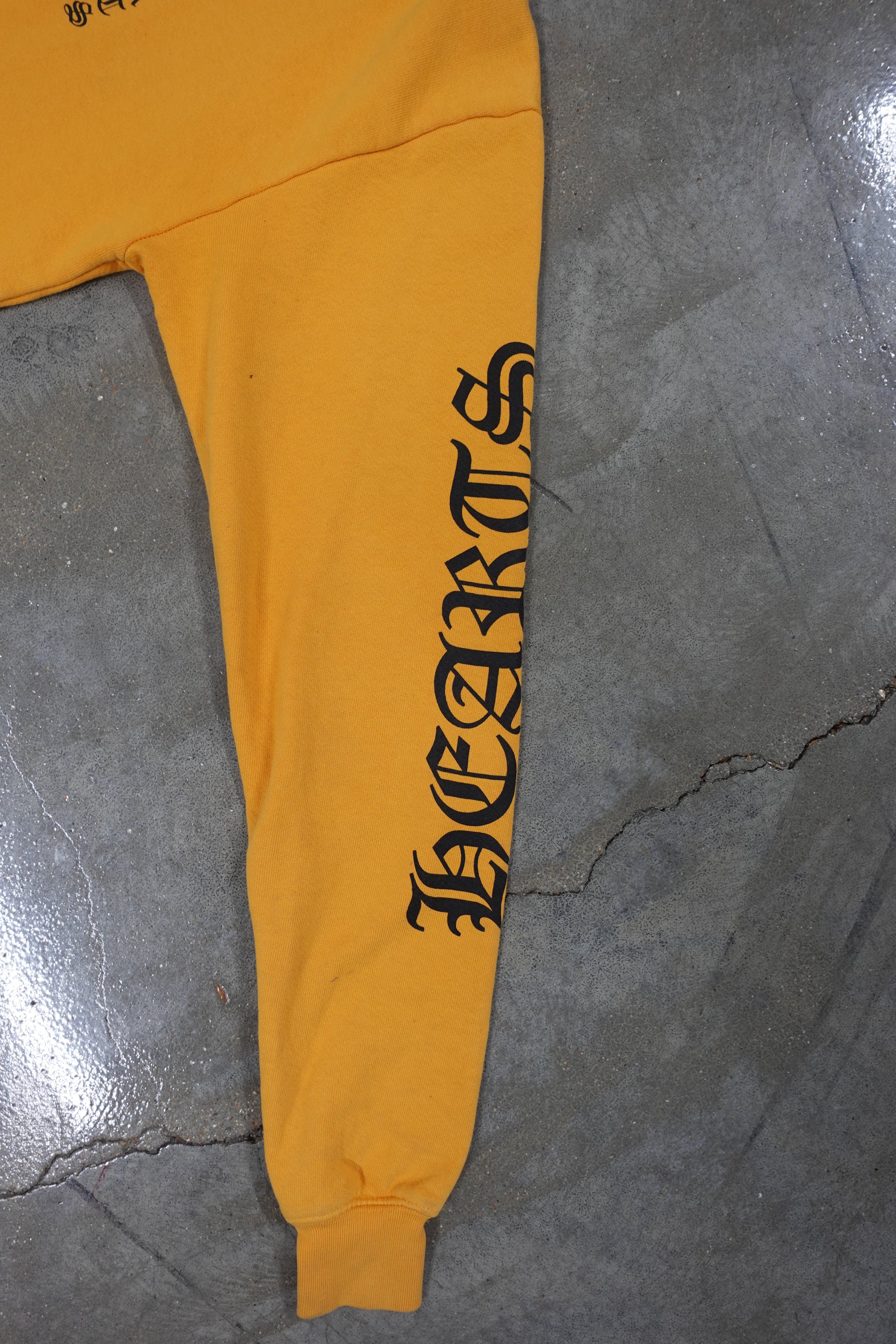 SCRIPT JUMPER YELLOW/BLACK