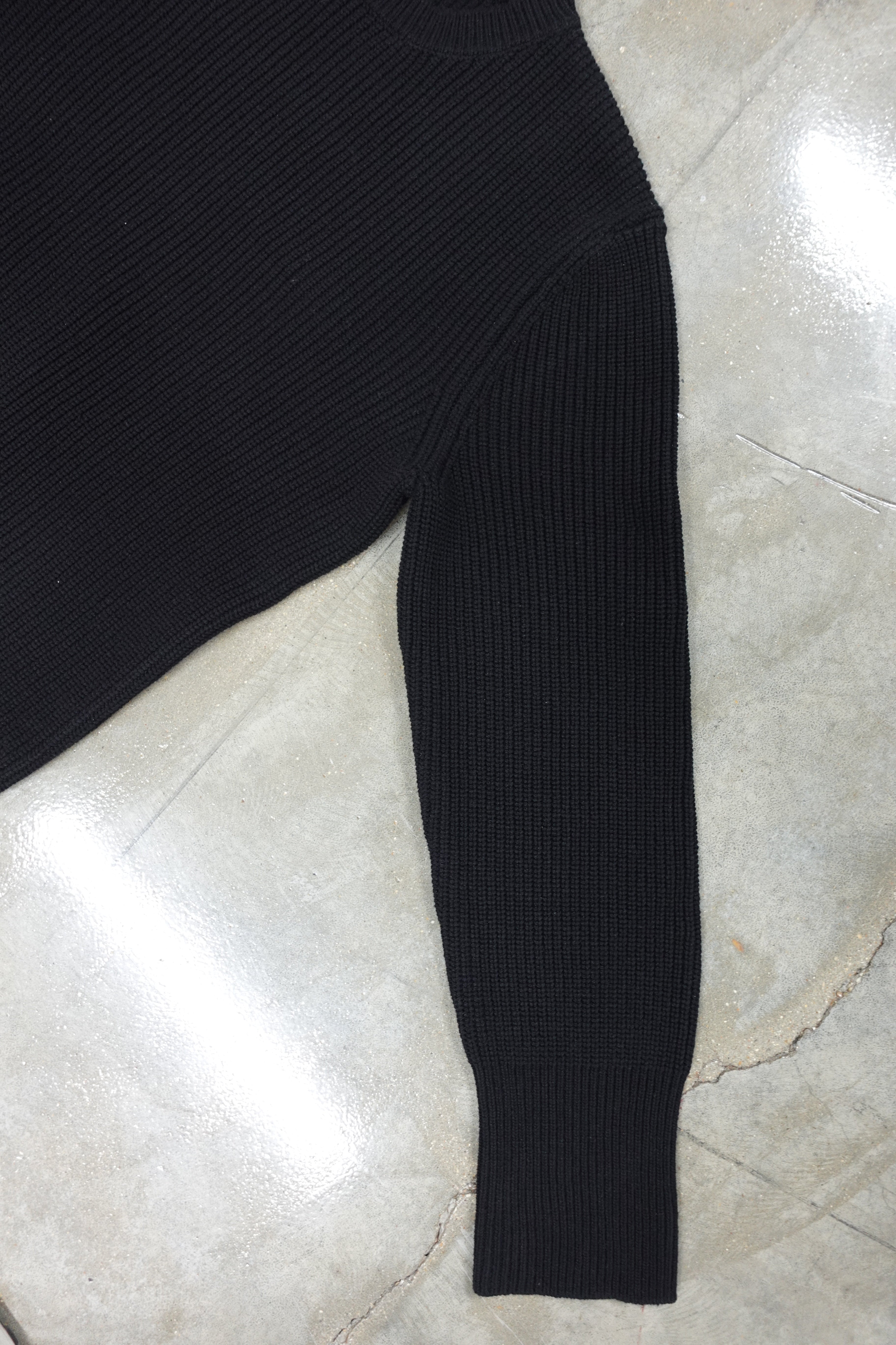 BAIT & TACKLE CASHMERE JUMPER BLACK