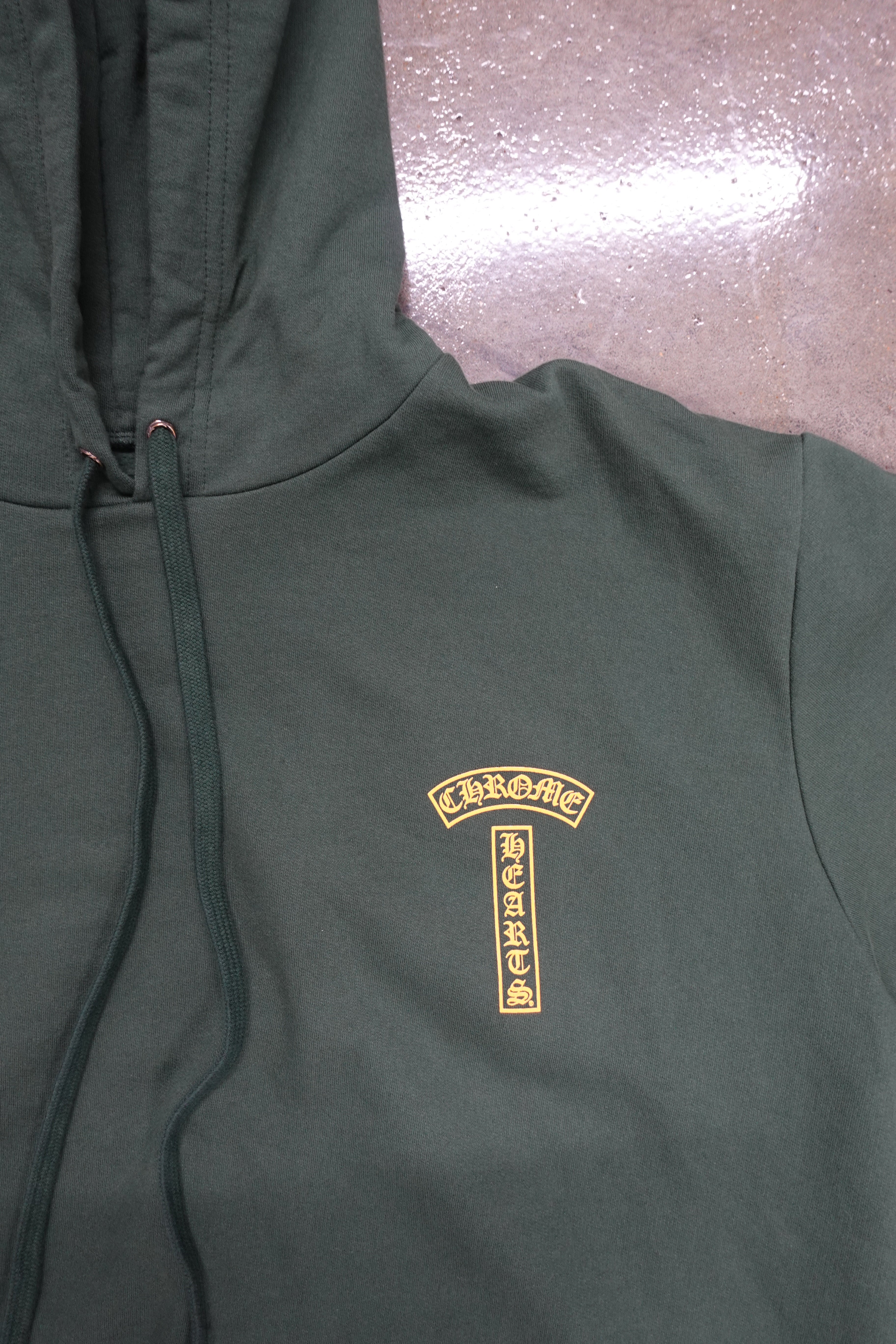 T BAR PULLOVER HOODIE GREEN