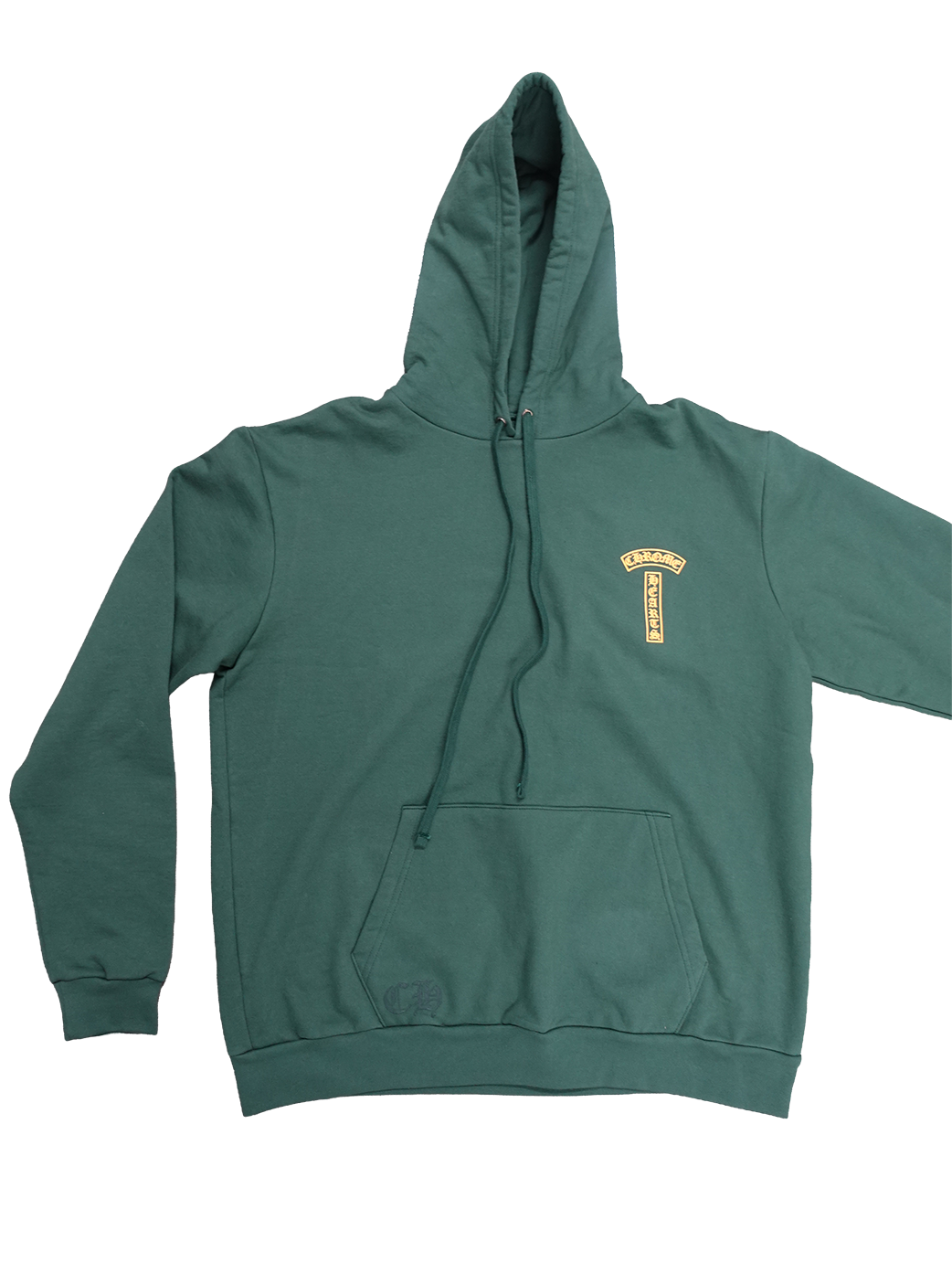 T BAR PULLOVER HOODIE GREEN