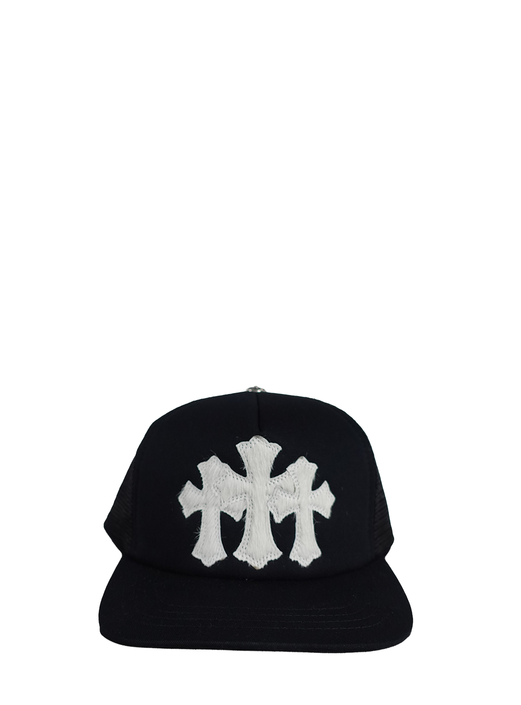 PONY HAIR TRUCKER BLACK/WHITE