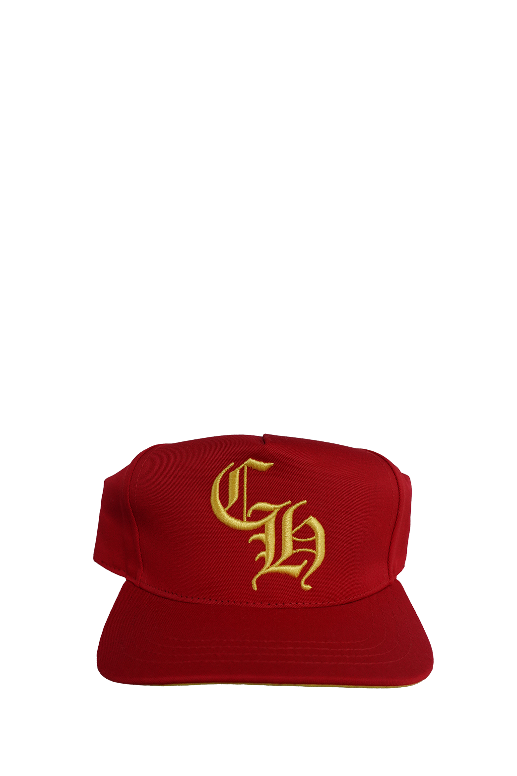 LETTER HAT RED/YELLOW